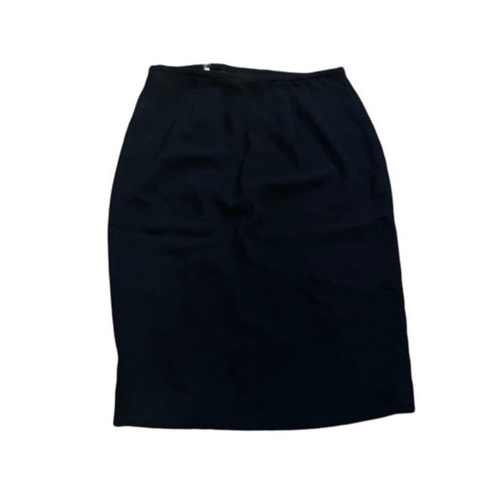 Semantiks Sz 4 Elegant Office Black Pencil Skirt Thick material formal office